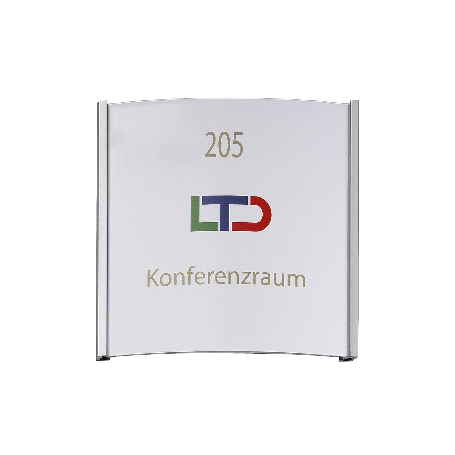 ORLANDO™ door sign, HxW 148 x 148 mm, weight 0.22 kg.
