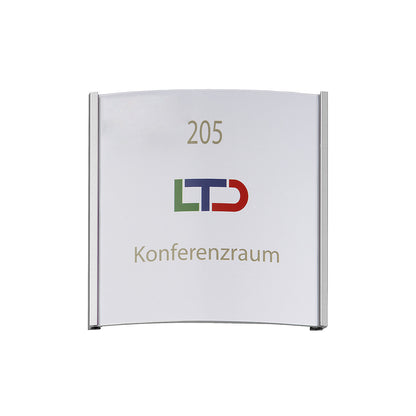 ORLANDO™ door sign, HxW 148 x 148 mm, weight 0.22 kg.