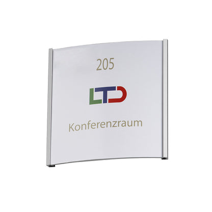 ORLANDO™ door sign, HxW 148 x 148 mm, weight 0.22 kg.