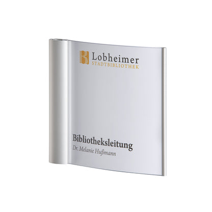 SYDNEY™ door sign, HxW 148 x 167 mm, labelling space HxW 148 x 134 mm.