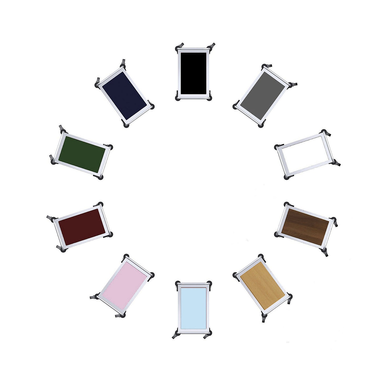 Shelf for 640-RL stainless steel serving trolley, made of Resopal, beech.