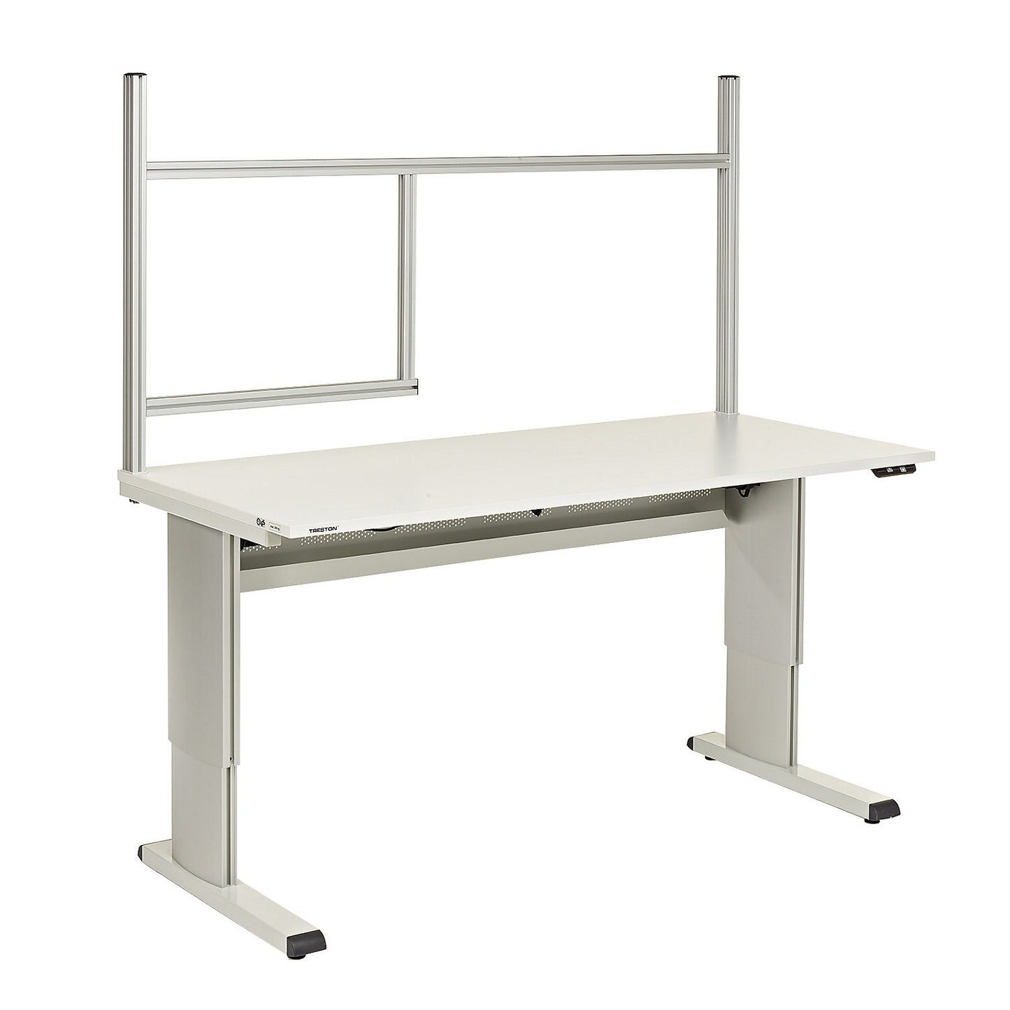 Frame for work table, light grey, WxD 1719 x 500 mm.