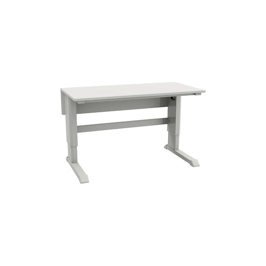 CONCEPT work table, ESD tabletop, with electric motor, WxD 1800 x 750 mm.