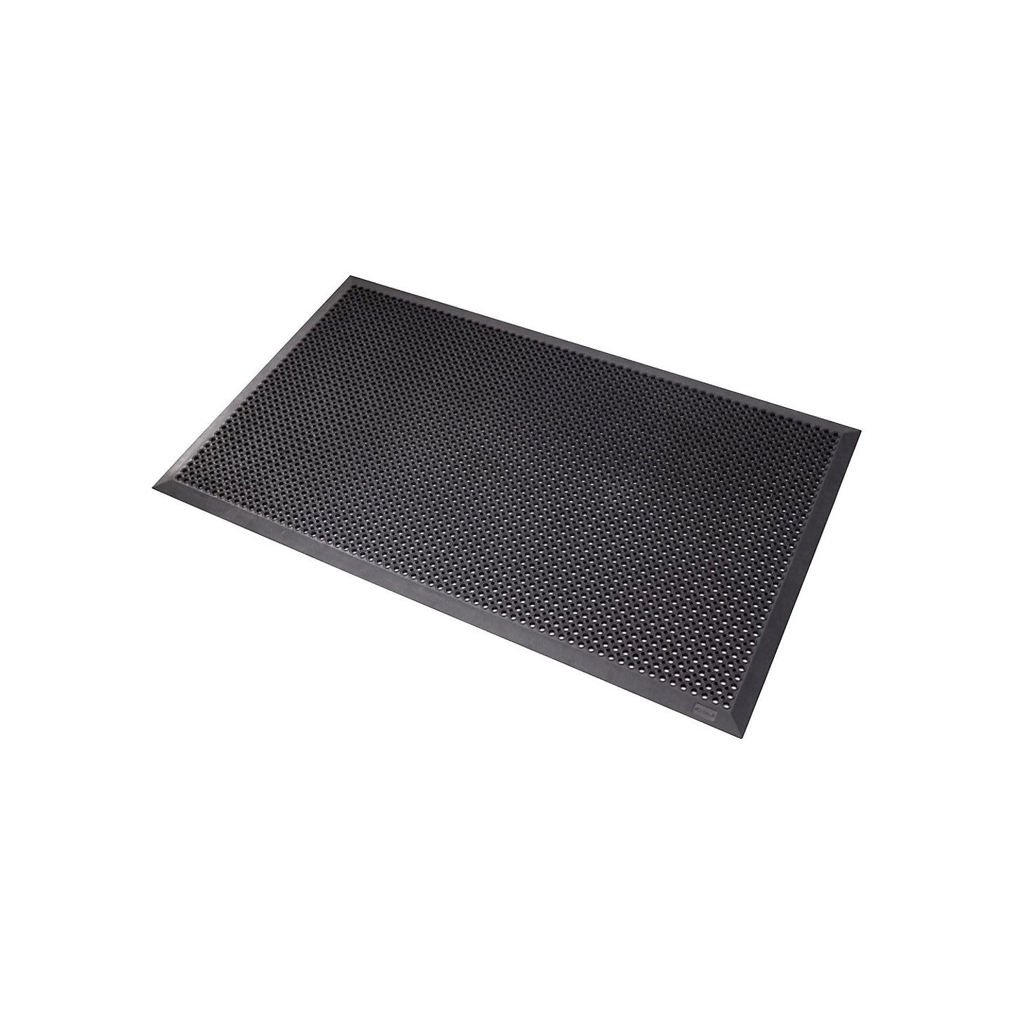 Entrance matting, suitable for wheelchairs, black, LxW 900 x 700 mm.