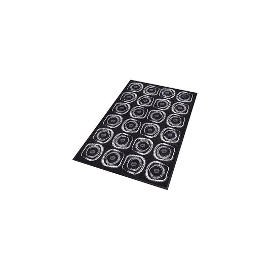 Designer entrance matting, chalk white design, LxW 1200 x 900 mm.