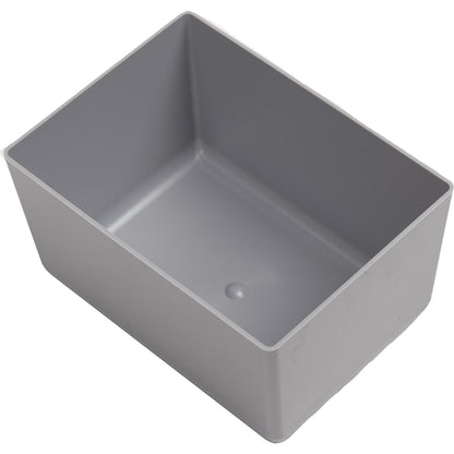 Insert box for combination drawer system, for drawer HxWxD 88 x 225 x 309 mm, max. 4 bins per drawer.