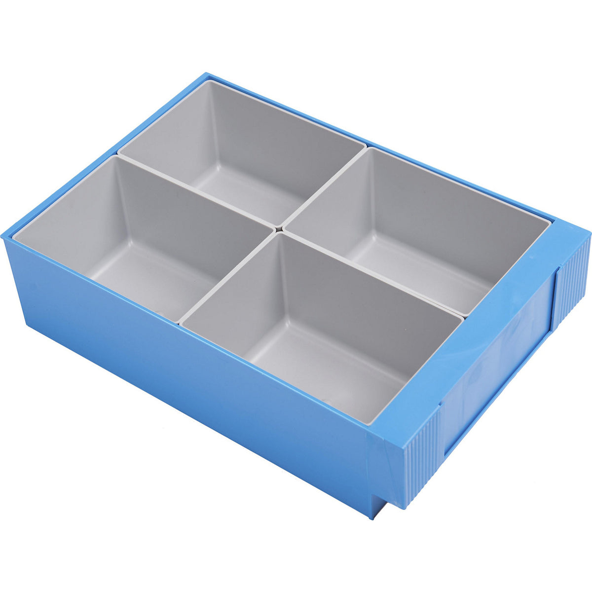 Insert box for combination drawer system, for drawer HxWxD 88 x 225 x 309 mm, max. 4 bins per drawer.