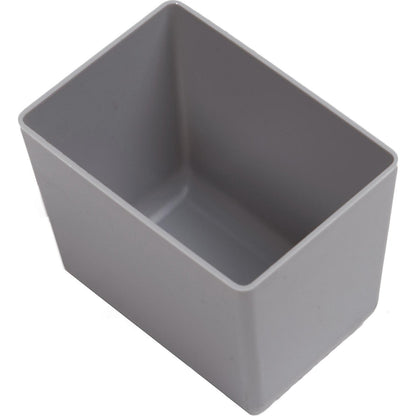 Insert box for combination drawer system, for drawer HxWxD 88 x 145 x 309 mm, max. 6 bins per drawer.