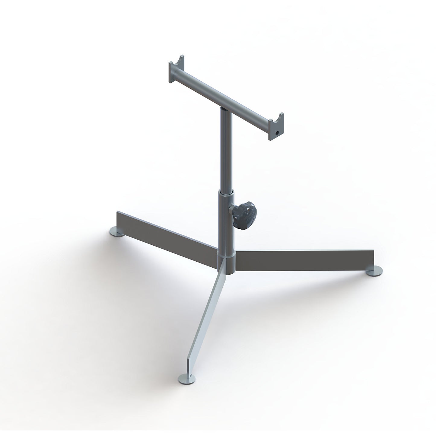 Lightweight tripod frame support, for track width 300 mm, height up to support 340 - 590 mm.