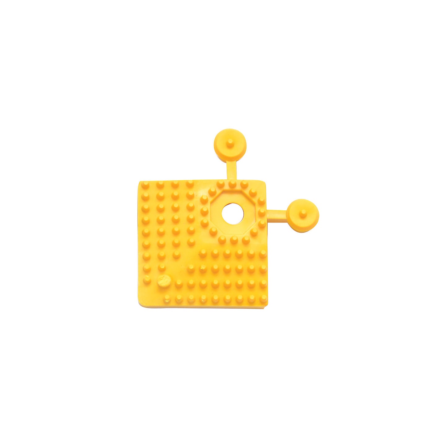 Corner element, LxW 60 x 60 mm, pack of 4, yellow.