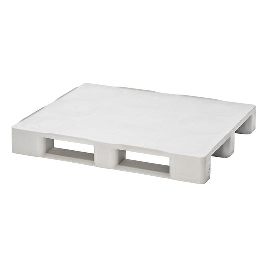 Hygienic pallet, white, pack of 5, LxWxH 1200 x 1000 x 160 mm, 1+ packs.