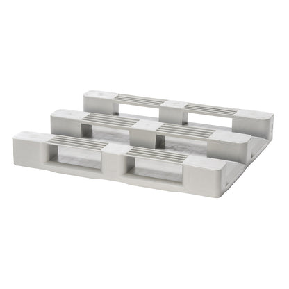Hygienic pallet, white, pack of 5, LxWxH 1200 x 1000 x 160 mm, 1+ packs.
