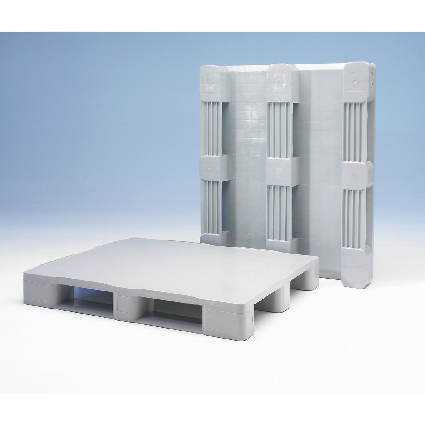 Hygienic pallet, white, pack of 5, LxWxH 1200 x 1000 x 160 mm, 1+ packs.