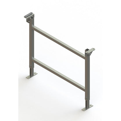 Dual frame support, track width 900 mm, height up to support 690 - 1170 mm.