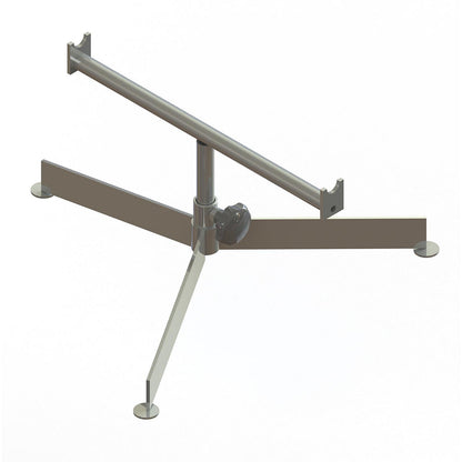 Lightweight tripod frame support, for track width 500 mm, height up to support 210 - 350 mm.