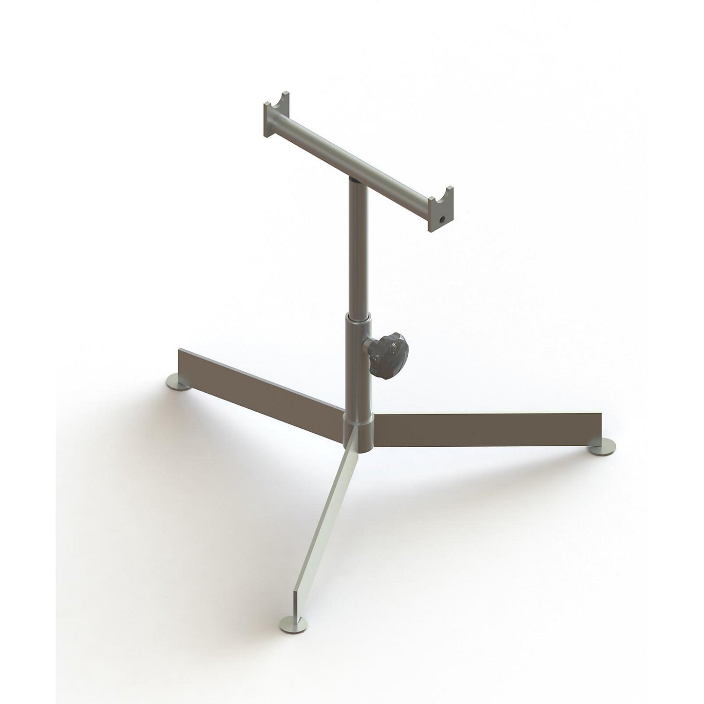 Lightweight tripod frame support, for track width 300 mm, height up to support 340 - 590 mm.