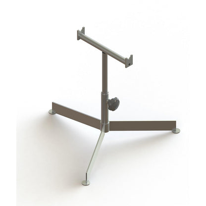 Lightweight tripod frame support, for track width 300 mm, height up to support 340 - 590 mm.