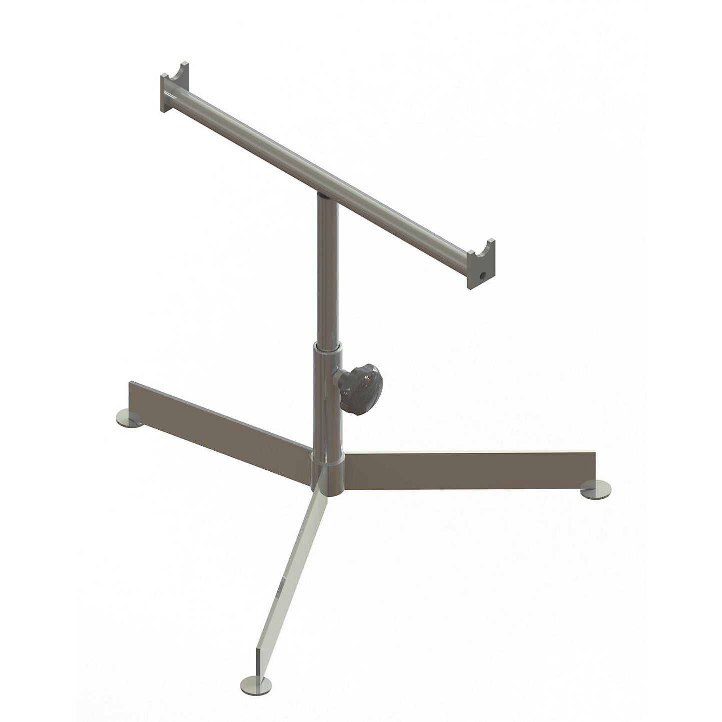 Lightweight tripod frame support, for track width 500 mm, height up to support 340 - 590 mm.