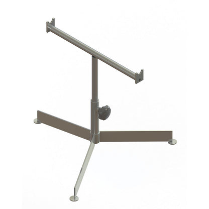 Lightweight tripod frame support, for track width 500 mm, height up to support 340 - 590 mm.