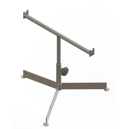 Lightweight tripod frame support, for track width 600 mm, height up to support 340 - 590 mm.