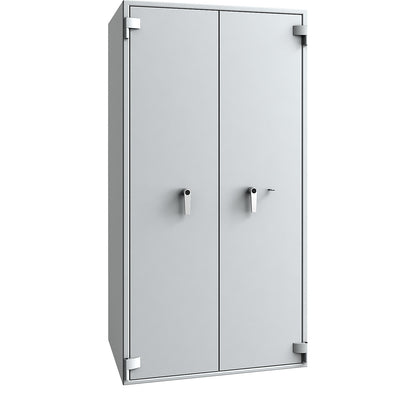 Fire resistant safety cabinet, VDS class I, VDMA W, grade S2 in accordance with EN 14450, S 60 P, HxWxD 1884 x 975 x 696 mm.