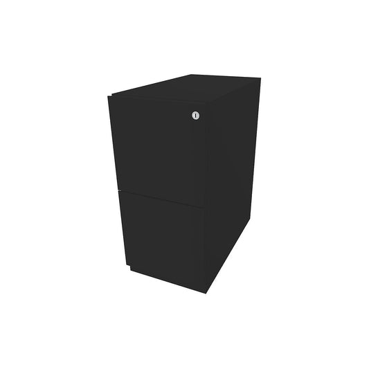 Note™ mobile pedestal, with 2 suspension file drawers, HxW 645 x 300 mm, black.