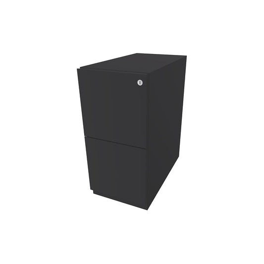 Note™ mobile pedestal, with 2 suspension file drawers, HxW 645 x 300 mm, charcoal.