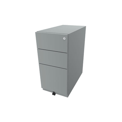 Note™ mobile drawer unit, with 2 universal drawers, 1 suspension file drawer, HxWxT 645 x 300 x 565 mm, silver.