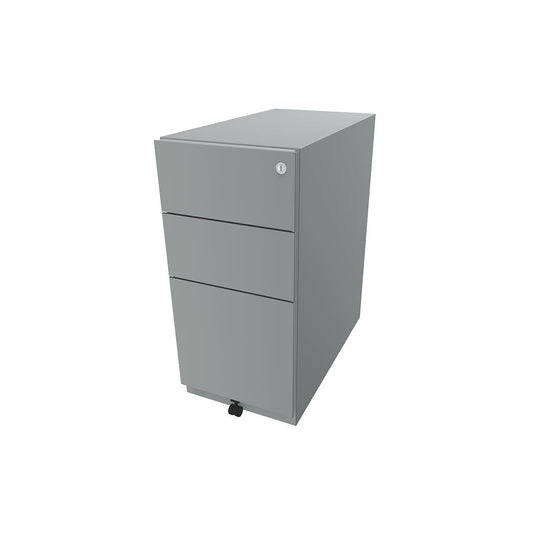 Note™ mobile drawer unit, with 2 universal drawers, 1 suspension file drawer, HxWxT 645 x 300 x 565 mm, silver.