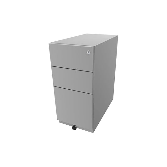 Note™ mobile drawer unit, with 2 universal drawers, 1 suspension file drawer, HxWxT 645 x 300 x 565 mm, light grey.