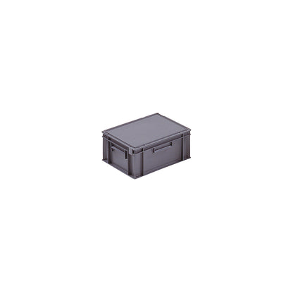 Euro size containers, capacity 15 l, LxWxH 400 x 300 x 186 mm, 1+ items.