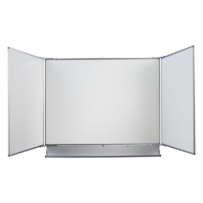 Folding wall board, sheet steel, enamel, WxH 2400 x 900 mm.