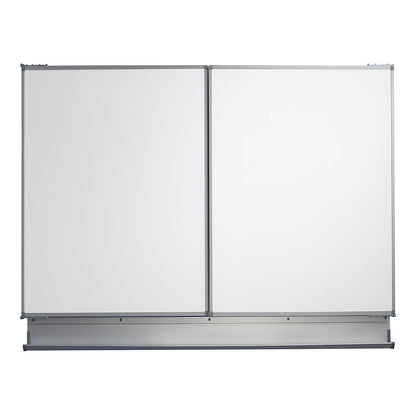 Folding wall board, sheet steel, enamel, WxH 3000 x 1000 mm.