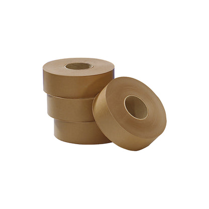 Gummed tape, basic model, pack of 12 rolls, brown, tape width 60 mm.