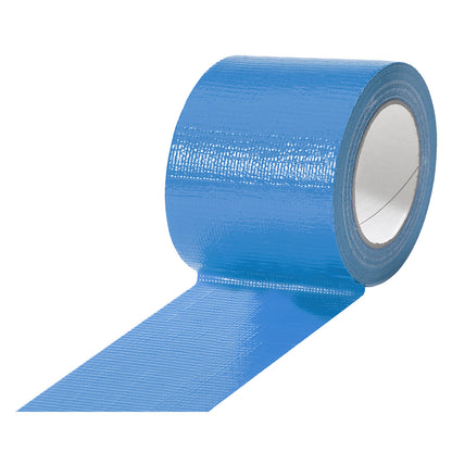 Fabric tape, in different colours, pack of 12 rolls, blue, tape width 75 mm.