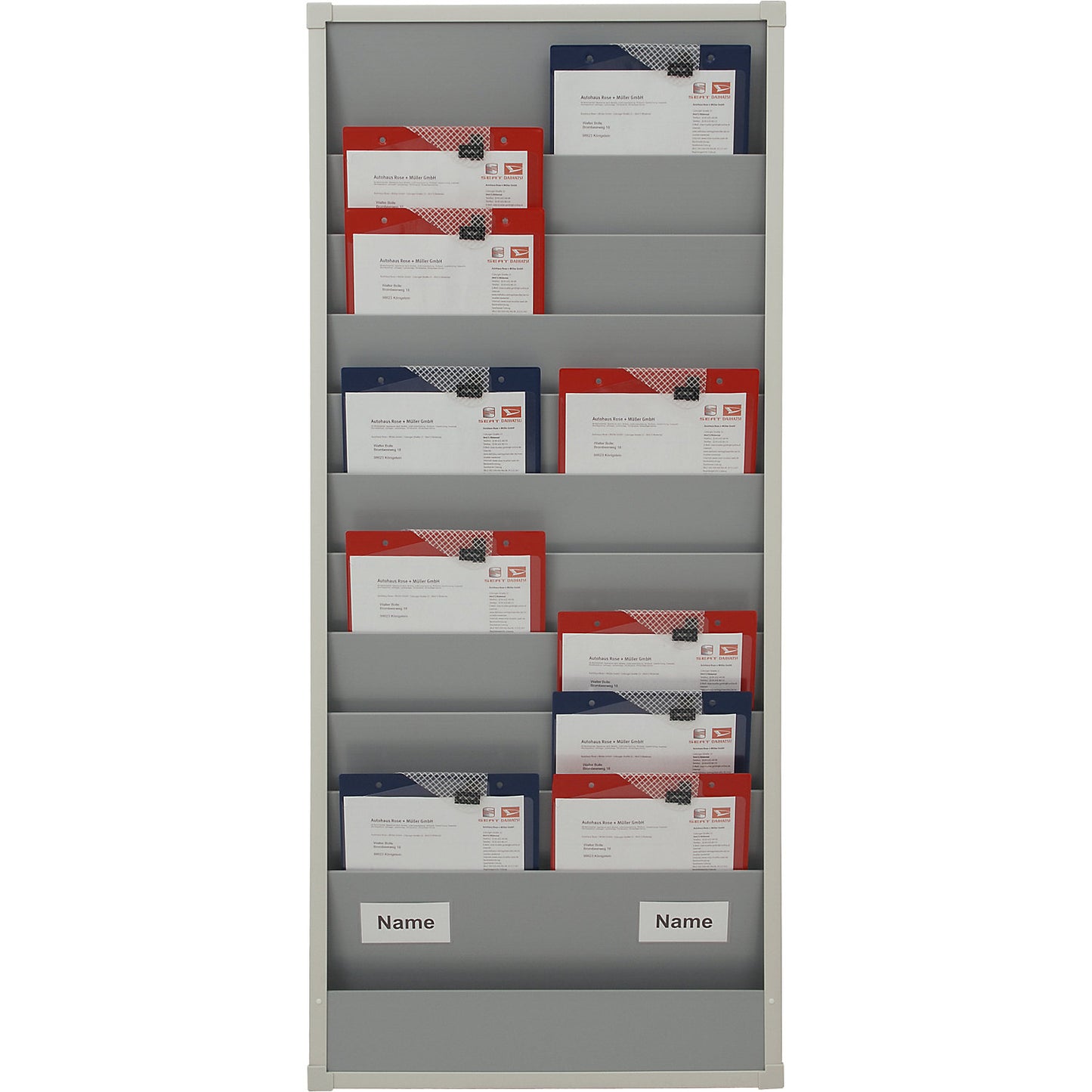 Planning board, standard model, 10 rails, width 554 mm.