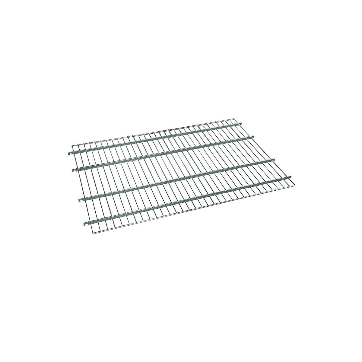 Intermediate shelf for steel roll container, for WxD 800 x 1200 mm, without raised edges, zinc plated.