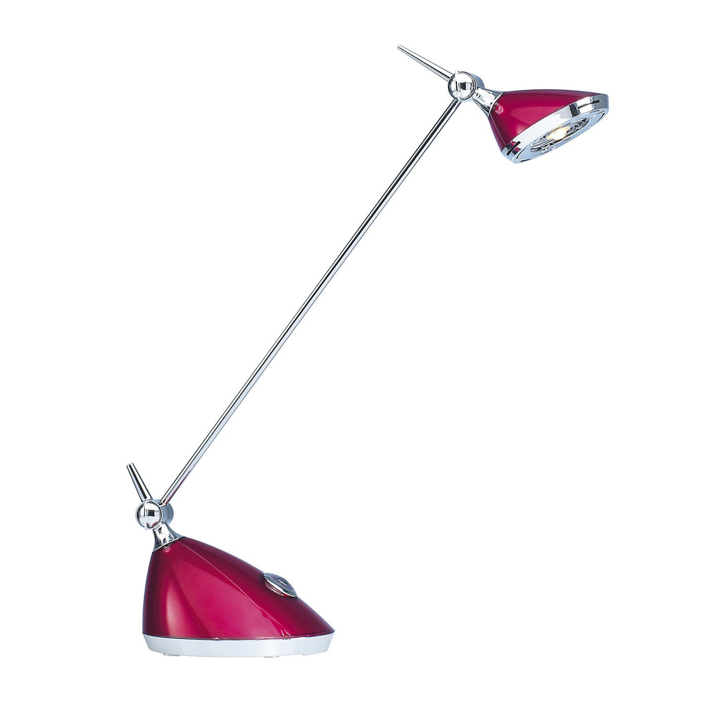 RIO LED table light, height 590 mm, raspberry.