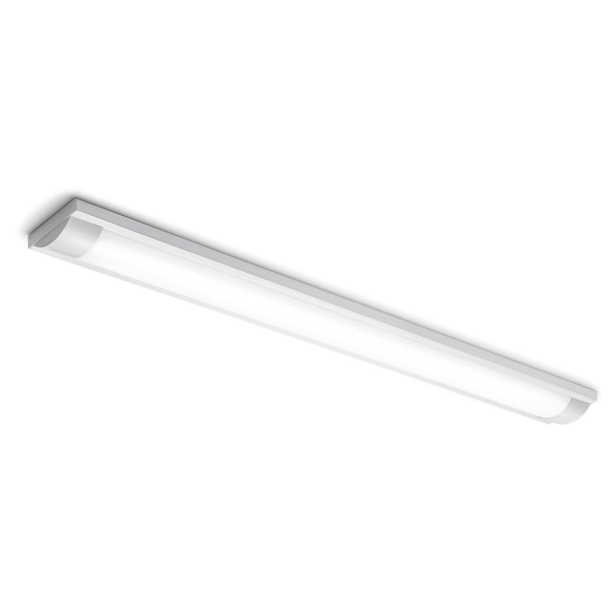 LED ceiling lamp, 41 W, height 46 mm, light grey.