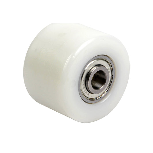 Fork roller, nylon, length 61.5 mm.