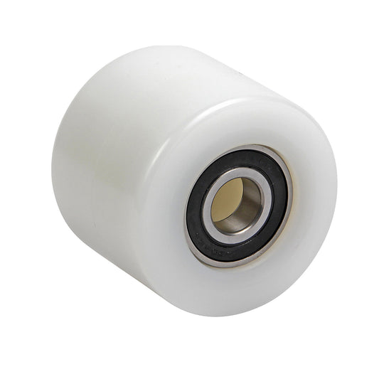 Fork roller, nylon, length 62 mm.