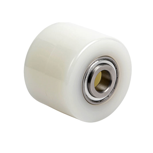 Fork roller, nylon, length 71 mm.