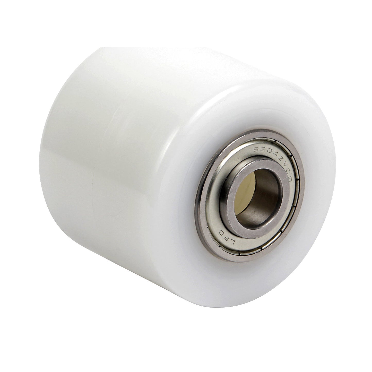 Fork roller, nylon, length 74 mm.