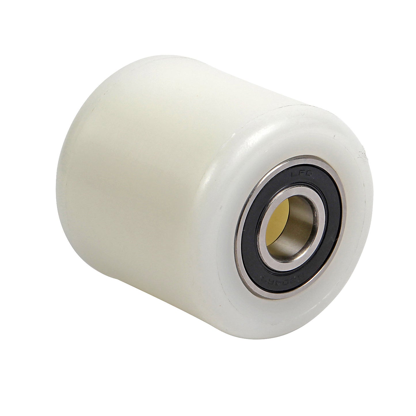 Fork roller, nylon, length 75 mm.