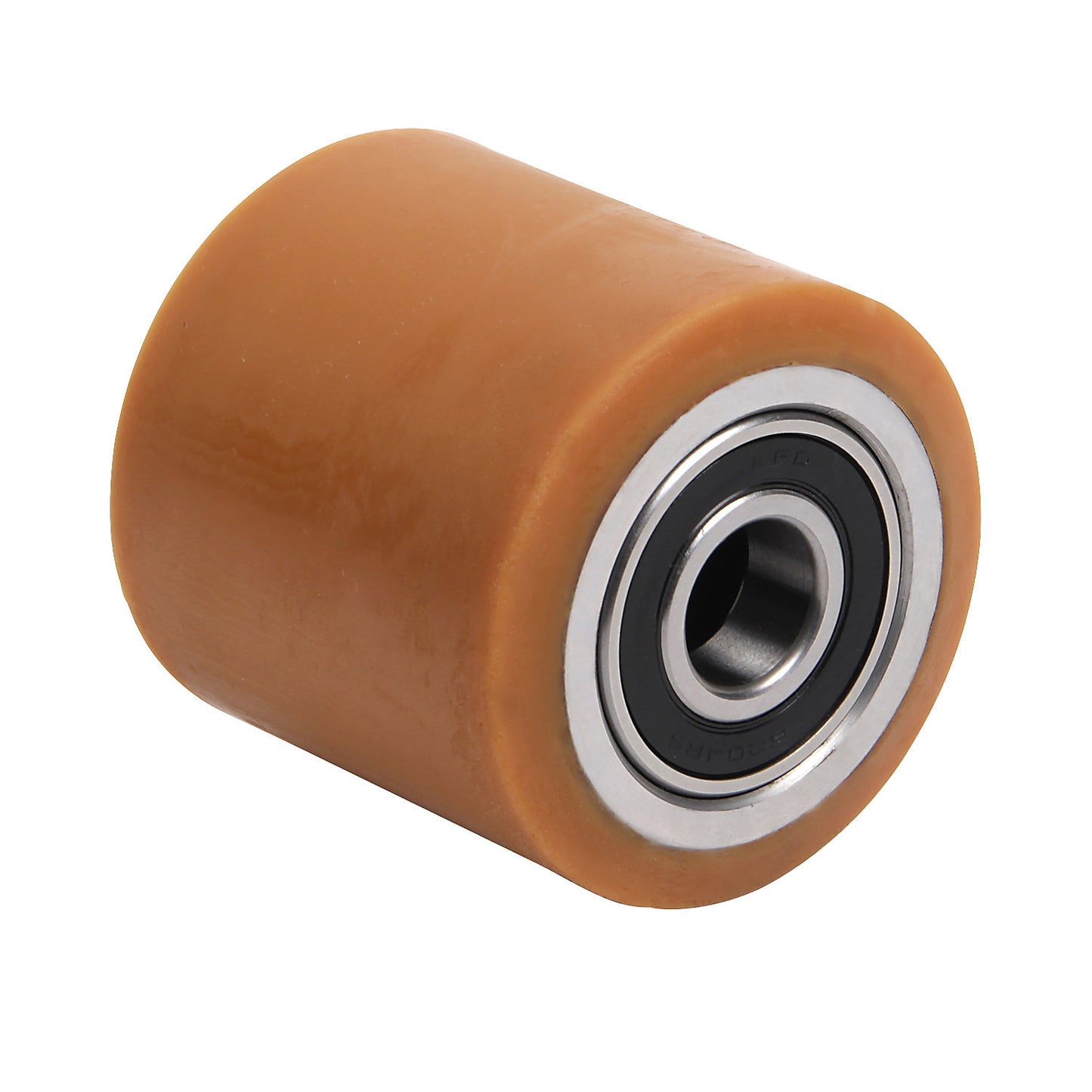 Fork roller, polyurethane, length 75 mm.