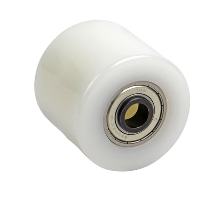 Fork roller, nylon, length 77 mm.
