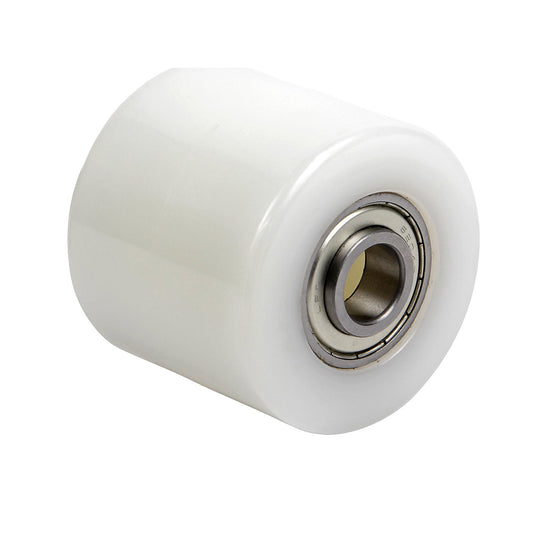 Fork roller, nylon, length 78 mm.