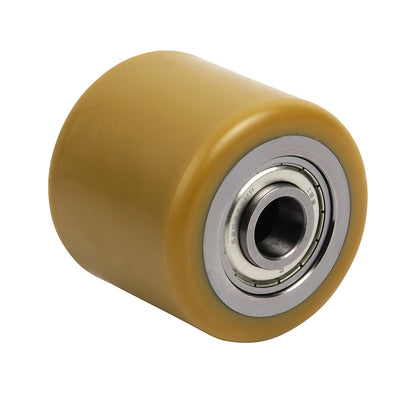 Fork roller, polyurethane, length 78 mm.