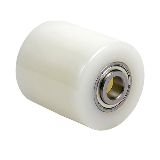Fork roller, nylon, length 96 mm.