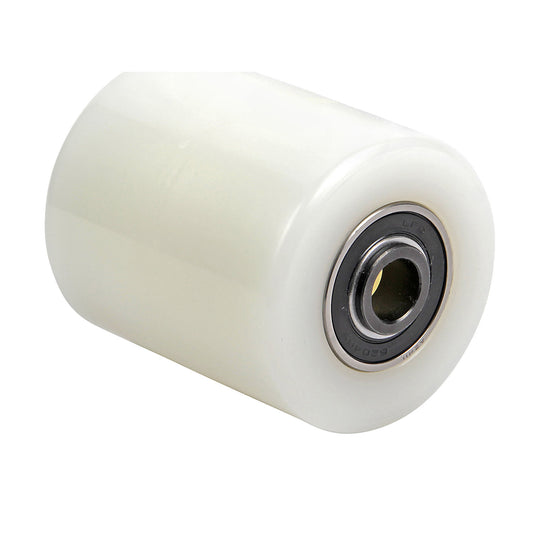 Fork roller, nylon, length 102 mm.